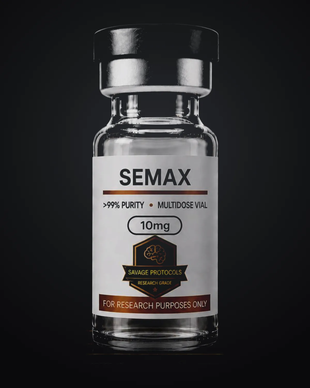 Semax research vial