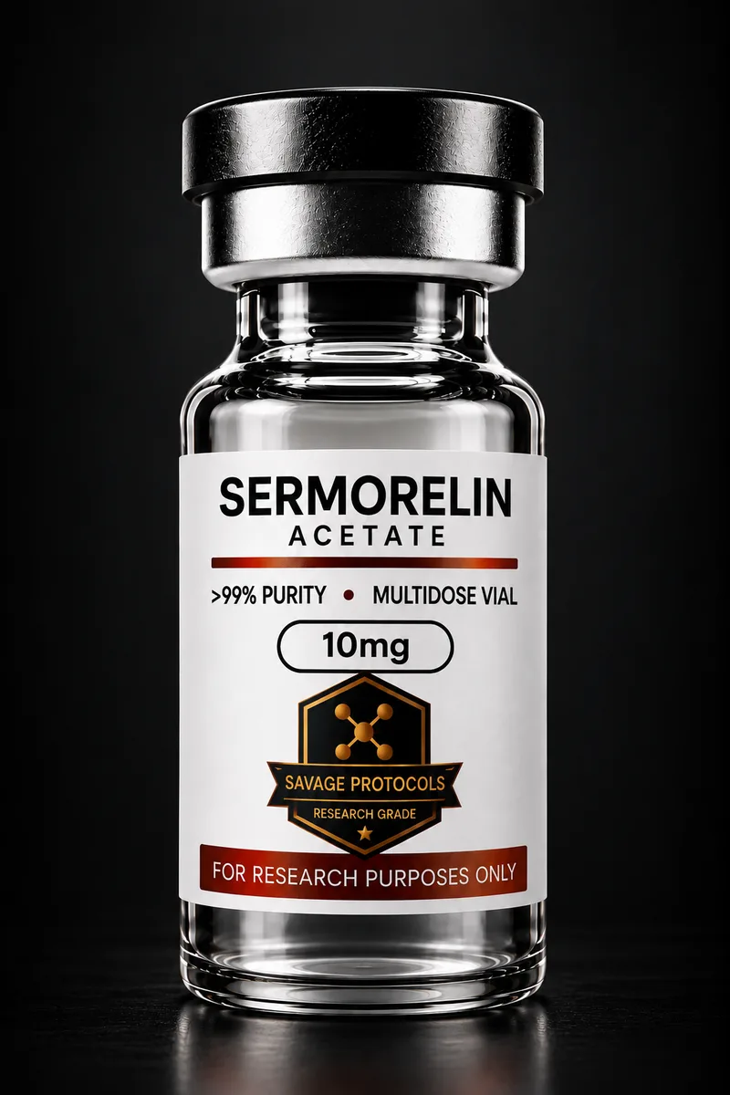 Sermorelin Acetate research vial