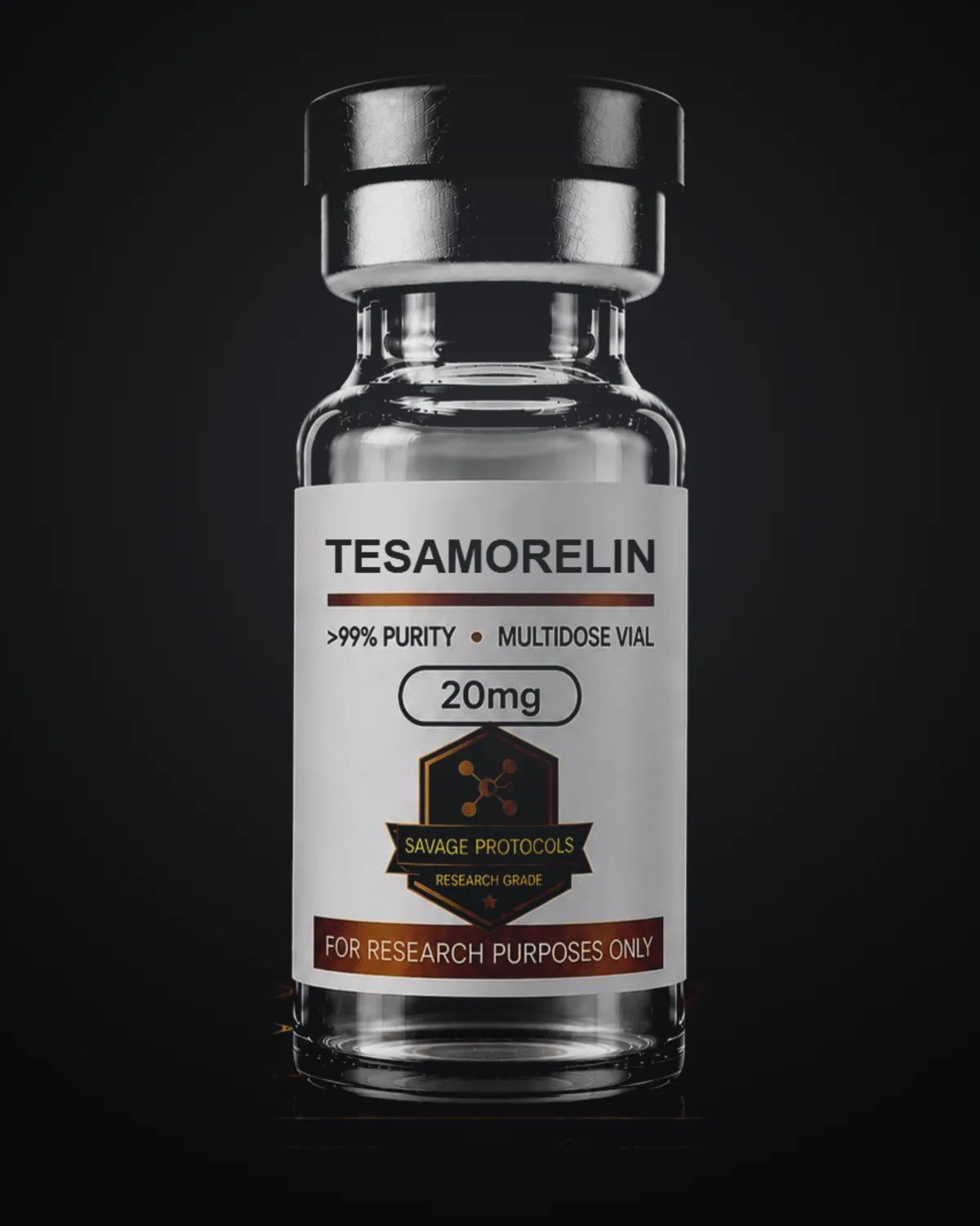 Tesamorelin research vial