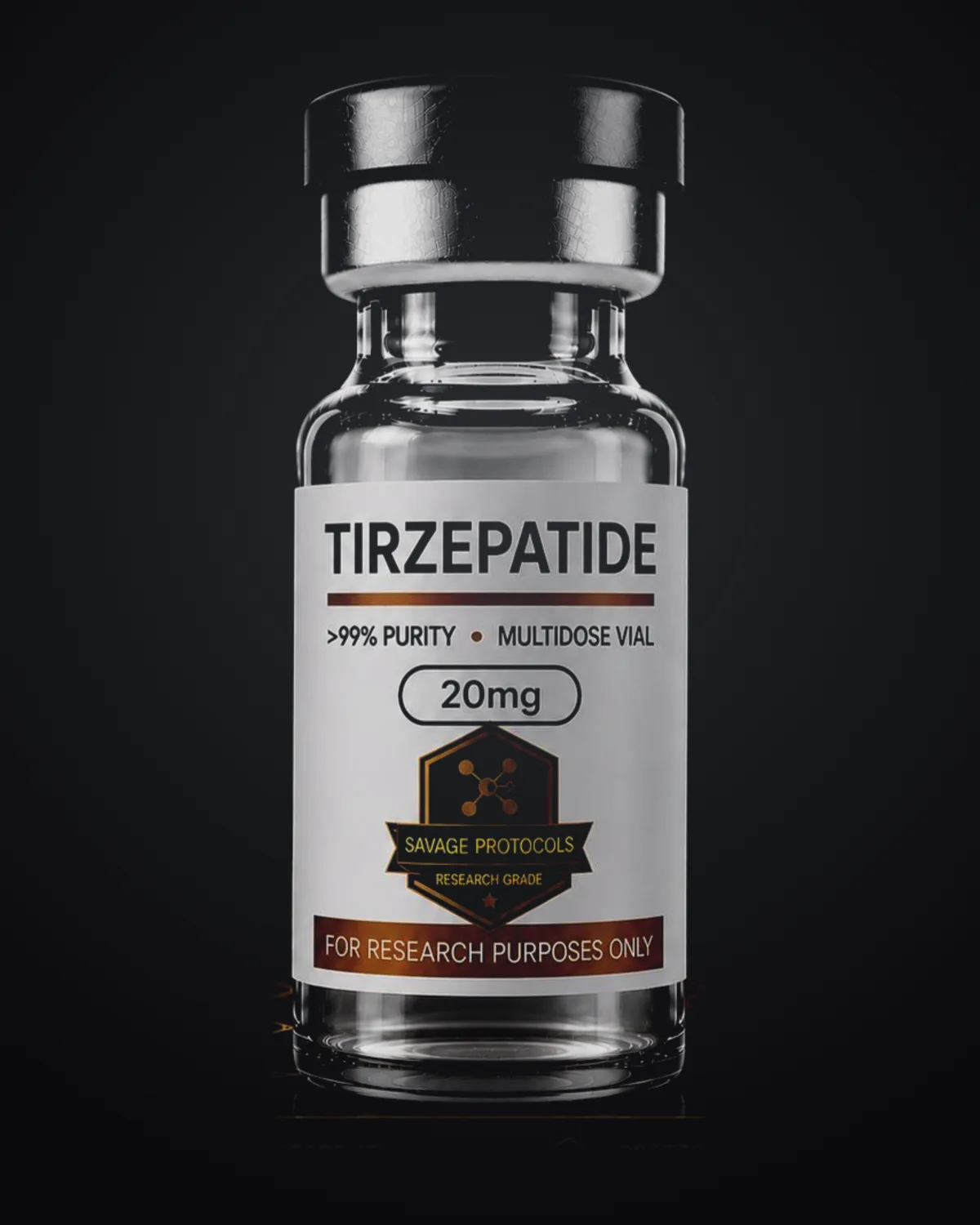 Tirzepatide research vial